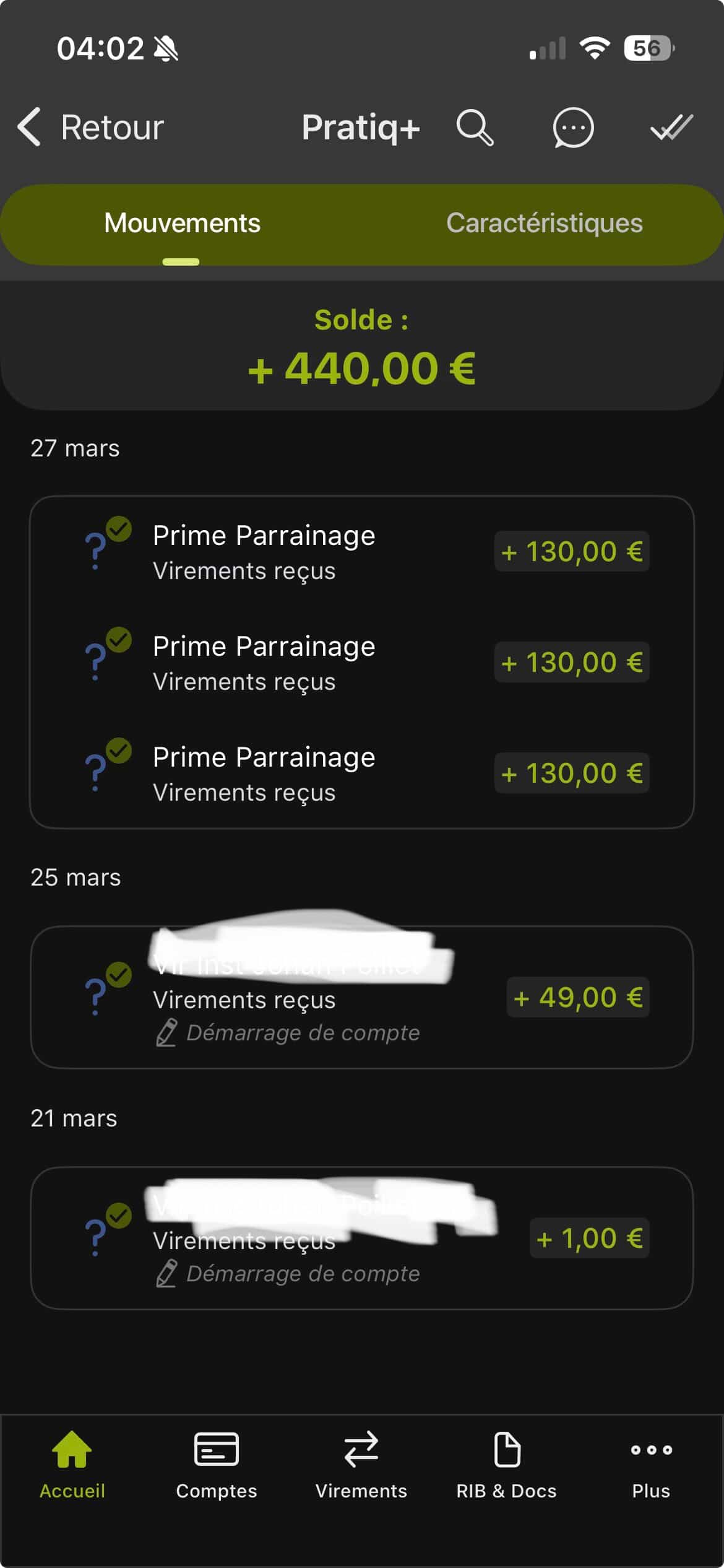 Monabanq +440€